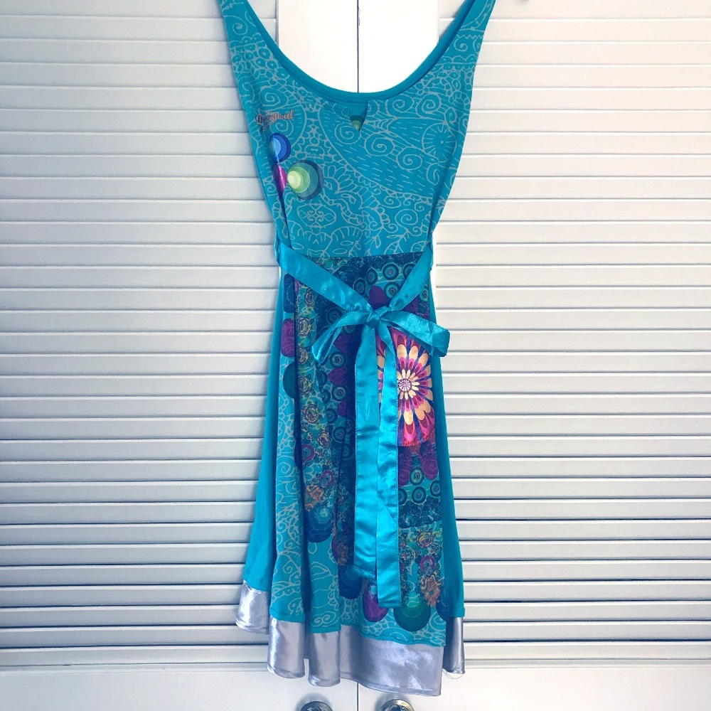Desigual Fit & Flare Italian Summer Dress.